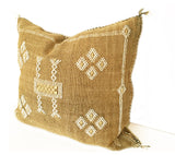 Moroccan sabra silk cushion, Free shipping from Montreal to all Canada