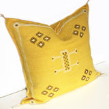 Ethnic pillow from Morocco, Berber pillow, boho style