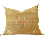 Berber pillow, Moroccan cushion in silk