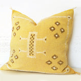 Silk cactus cushion from Morocco