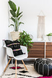 Fushia Azilal rug, Bohemian Moroccan rug