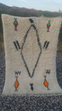 Moroccan Azilal Rug, Ethnic rug-6.9 x 4.8 ft