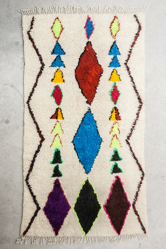 Moroccan rug, Berber rug, Azilal rug