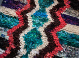 Boucherouite rug-moroccan rug- handmade, carpet