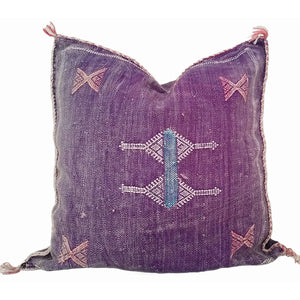 Moroccan sabra silk cushion