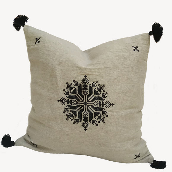 linen cushion, Moroccan cushion canada, linen